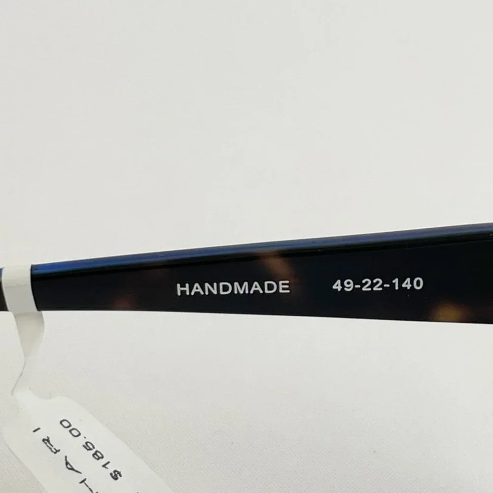 Elie Tahari Brown Tortoise & Blue Stud Accent Sunglasses MSRP $185